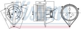 Nissens 87241 - VENTILADOR HAB.FIAT DUCATO(230)(94-