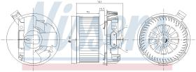 Nissens 87267 - VENTILADOR DE HABITÁCULO  RENAULT T