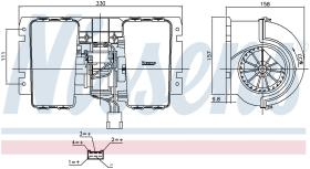 Nissens 87715 - VENTILADOR HAB.RVI-RENAULT TRUCKS M