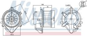 Nissens 87804 - VENTILADOR HAB.FIAT IDEA(350)(04-)1