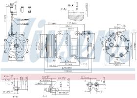 Nissens 890022 - COMPRESOR SCANIA G-SERIES(07-)