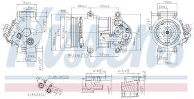 Nissens 890078 - COMPRESOR MERCEDES B-CLASS W 245(05
