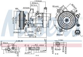 Nissens 890159 - COMPRESOR MITSUBISHI RAIDER 05-