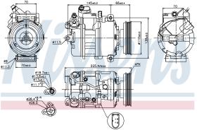 Nissens 89023 - COMPRESOR AUDI A 4/S 4(B6.B7)(00-)1