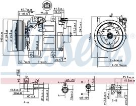 Nissens 890293 - COMPRESOR NISSAN ALTIMA 07-