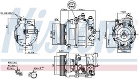 Nissens 89033 - MERCEDES C-CLASS W203 00-