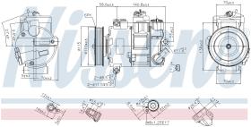Nissens 890632 - COMPRESOR SKODA FABIA III (NJ) (14-