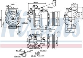Nissens 89073 - COMPRESOR AUDI A 4/S 4(B6.B7)(00-)1