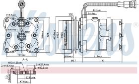 Nissens 89078 - COMPRESOR GINAF X-SERIES (97-)3225