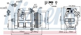 Nissens 89081 - COMPRESOR BMW X5 E53(00-)X5 4.6IS