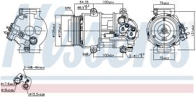 Nissens 89089 - COMPRESOR MERCEDES B-CLASS W 245(05