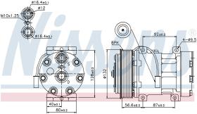 Nissens 89140 - COMPRESOR RVI-RENAULT TRUCKS MAGNUM