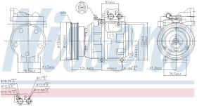 Nissens 89153 - COMPRESOR HYUNDAI TUCSON (JM) (04-)