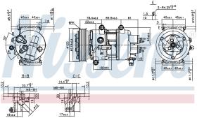 Nissens 89201 - COMPRESOR PEUGEOT 207 (WA, WC, WD,