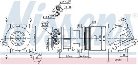 Nissens 89202 - COMPRESOR ALFA ROMEO MITO(955)(08-)