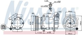 Nissens 89332 - COMPRESOR RENAULT MODUS(04-)1.6 I 1