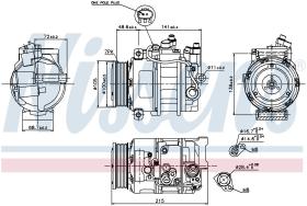Nissens 89520 - COMPRESOR MERCEDES CLS-CLASS W 218