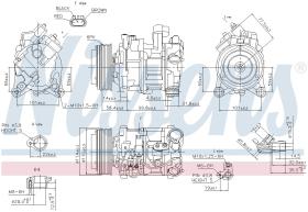 Nissens 89585 - COMPRESOR BMW Z4 E89(09-)SDRIVE20I
