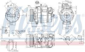 Nissens 89599 - COMPRESOR BMW X1 E84(09-)X1 25IX