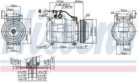 Nissens 89699 - COMPRESOR IVECO DAILY III(99-)29L