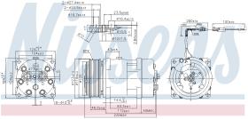 Nissens 899930 - COMPRESOR UNIVERSAL UNIVERSAL COMPR