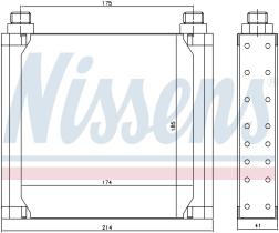 Nissens 90535 - RADIADOR ACEITE OPEL ARENA(97-)1.9