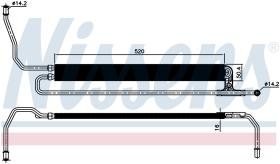 Nissens 90629 - RADIADOR ACEITE BMW 6 E63-E64(04-)6
