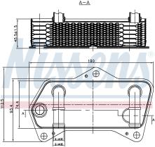 Nissens 90653 - RADIADOR ACEITE VOLKSWAGEN PASSAT B