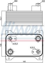 Nissens 90747 - RADIADOR ACEITE VOLKSWAGEN PASSAT B