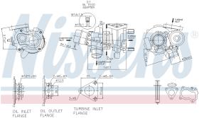 Nissens 93219 - TURBO SEAT LEON(1M1)(99-)1.9 TDI