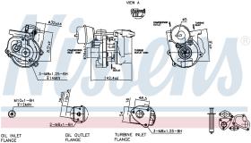 Nissens 93236 - TURBO OPEL COMBO(00-)1.3 DTI
