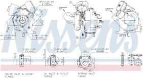 Nissens 93241 - TURBO TOYOTA COROLLA(E12#.E13#)(01-