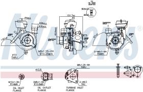 Nissens 93243 - TURBO SEAT IBIZA II(6K)(93-)1.9 TDI