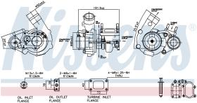 Nissens 93252 - TURBO IVECO DAILY V(11-)35C.S 11.13