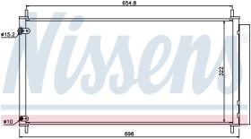 Nissens 940036 - CONDENSADOR TOYOTA COROLLA(E14#.E15