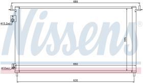 Nissens 940162 - CONDENSADOR HONDA CIVIC  VII(EM.EP.