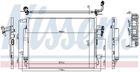 Nissens 940481 - CONDENSADOR RANGE ROVER III(LM)(02-