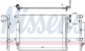 Nissens 940482 - CONDENSADOR RANGE ROVER III(LM)(02-