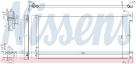 Nissens 940596 - CONDENSADOR OPEL VIVARO B(14-)1.6 C