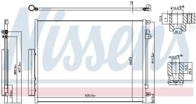 Nissens 941065 - CONDENSADOR ALFA ROMEO GIULIA(952)(