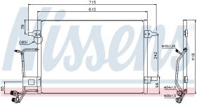 Nissens 94594 - CONDENSADOR AUDI A 4/S 4(B5)(94-)1.
