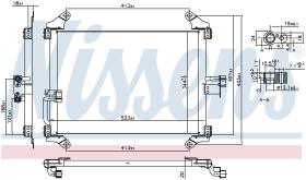 Nissens 94700 - CONDENSADOR CITROEN RELAY(230)(94-)