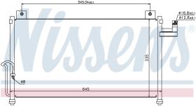 Nissens 94742 - CONDENSADOR MAZDA PREMACY(CP)(99-)1