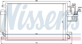 Nissens 94801 - CONDENSADOR HYUNDAI TUCSON(JM)(04-)