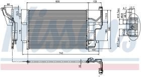 Nissens 94902 - CONDENSADOR MAZDA 5(CR)(05-)2.0 I 1