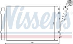 Nissens 94981 - CONDENSADOR KIA CEE'D(ED)(07-)2.0 I