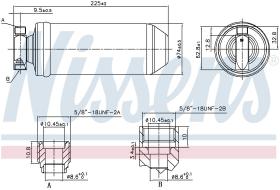 Nissens 95058 - FILTRO A/C OPEL VECTRA B(95-)2.0 I