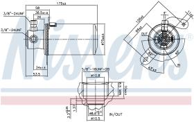 Nissens 95078 - FILTRO A/C MERCEDES C-CLASS W 202(9