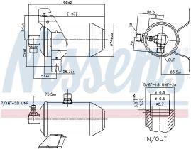 Nissens 95104 - FILTRO A/C CITROEN XSARA(N0.N1.N2)(