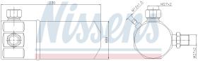 Nissens 95137 - FILTRO A/C VOLVO 960(964.965)(90-)2